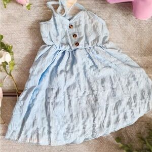 NWOT 18-24 month pale blue dress